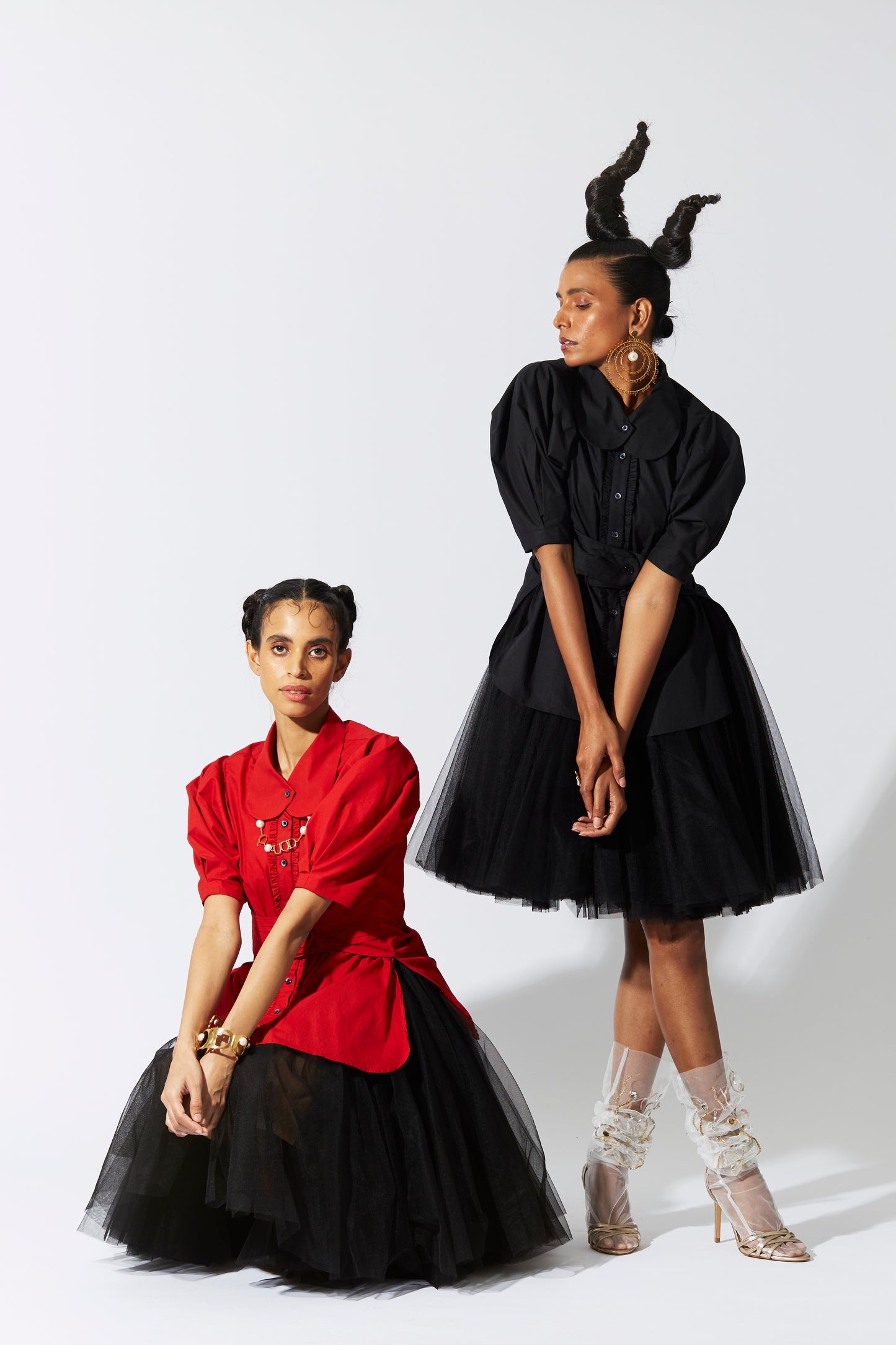 BALLET DRESS IN BLACK