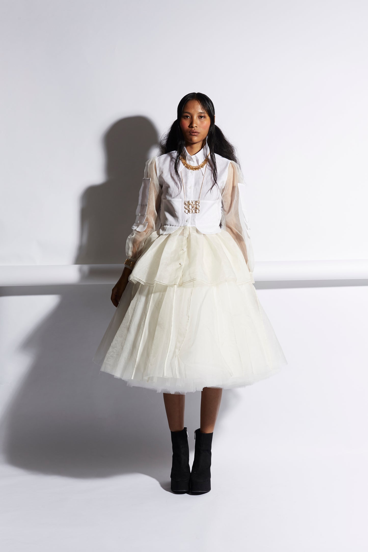 ORGANZA VALLEY SKIRT