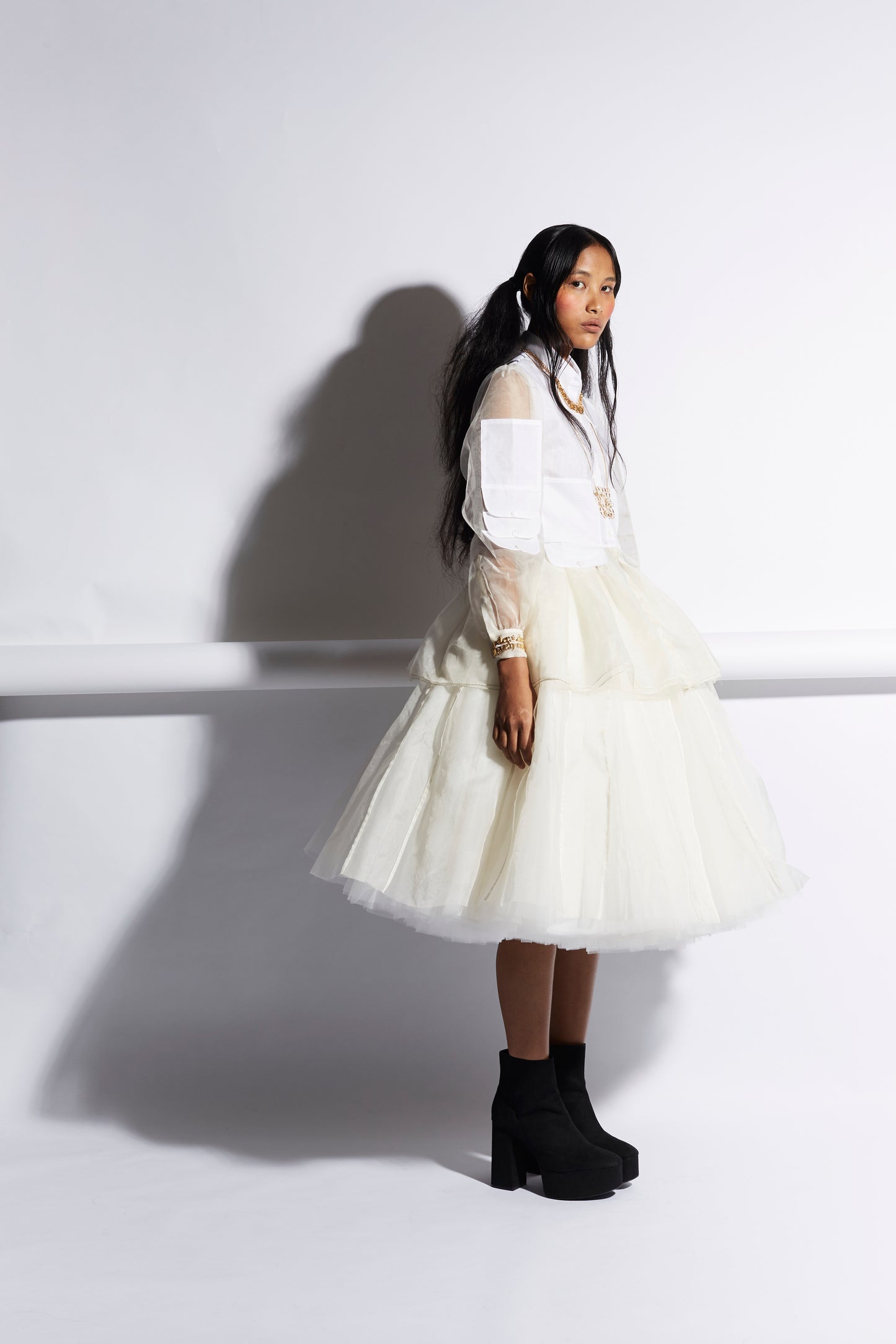ORGANZA VALLEY SKIRT