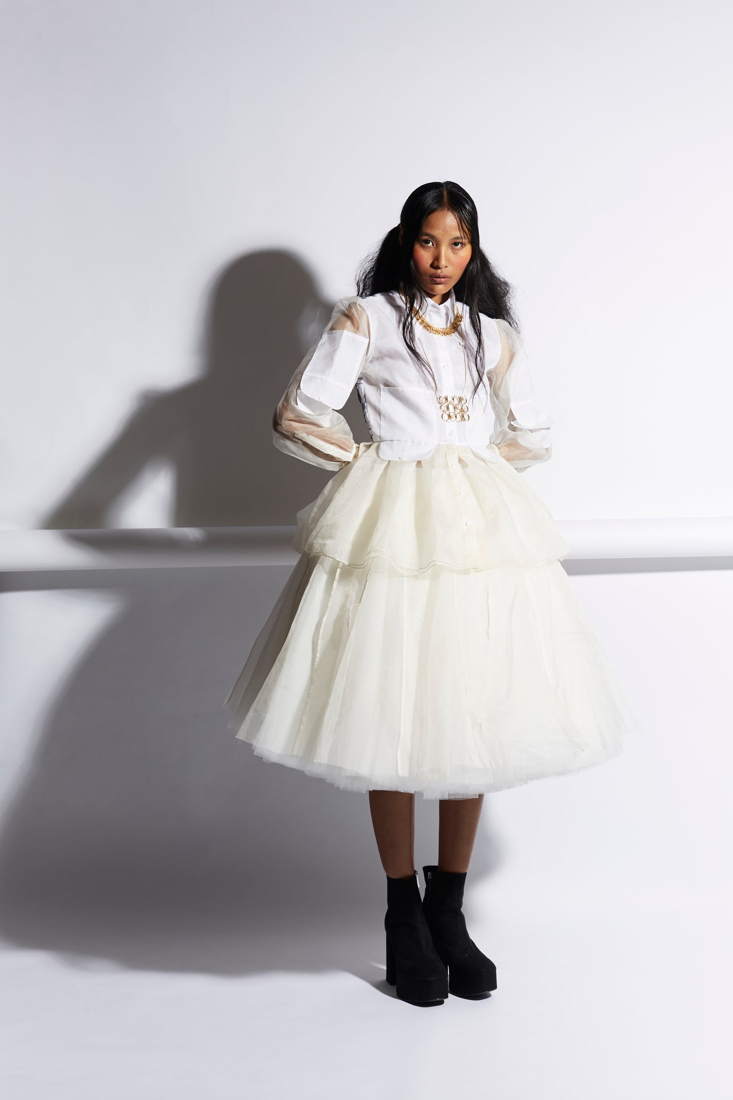 ORGANZA VALLEY SKIRT