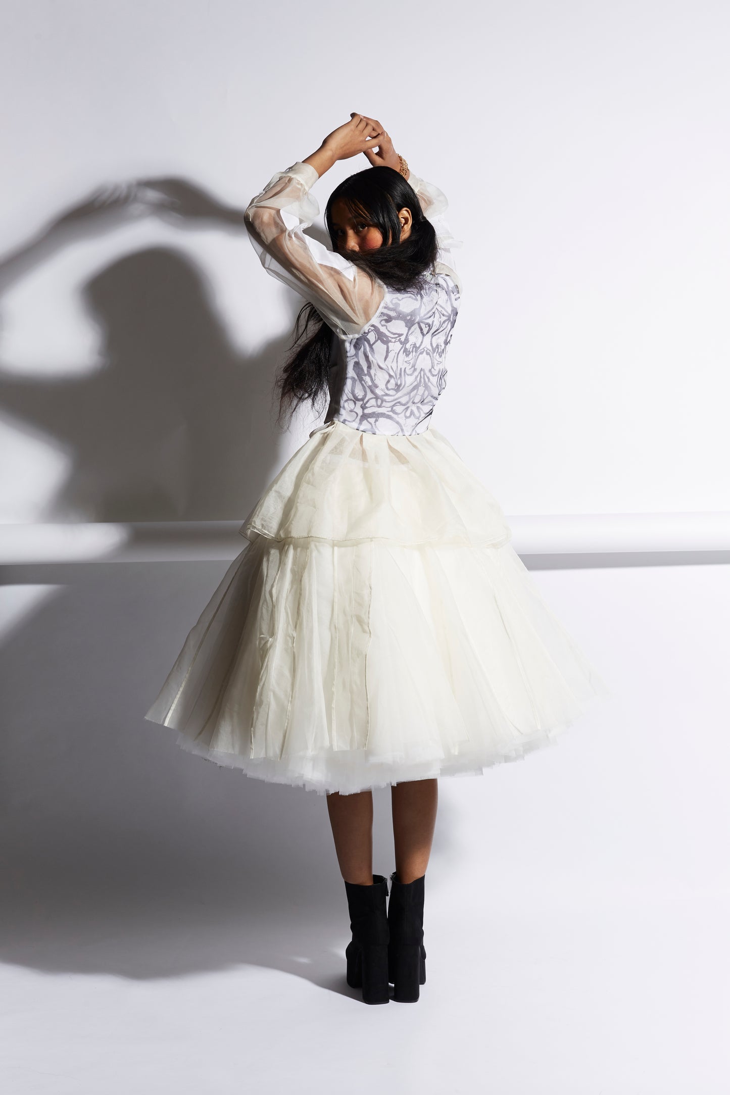 ORGANZA VALLEY SKIRT