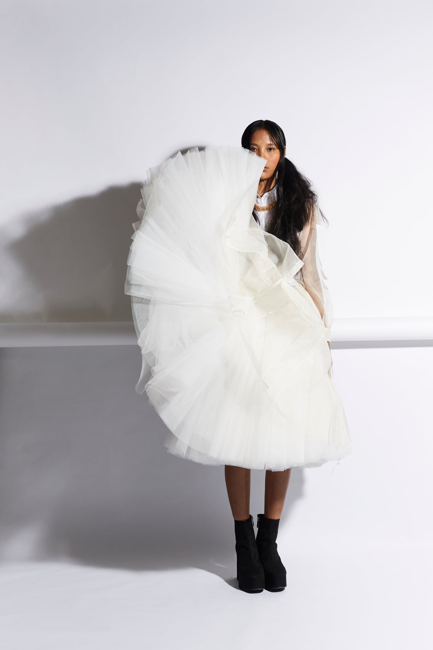 ORGANZA VALLEY SKIRT