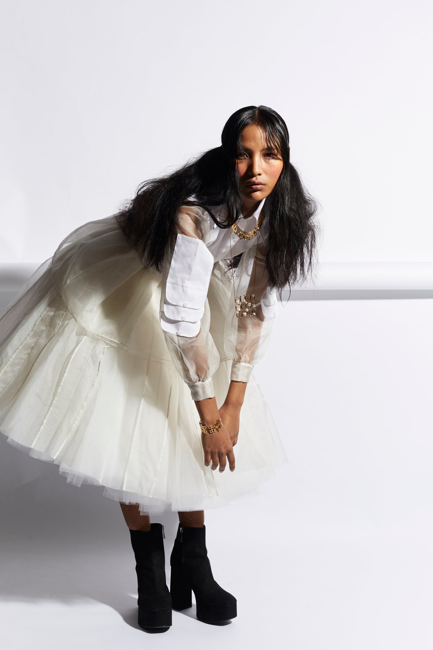 ORGANZA VALLEY SKIRT